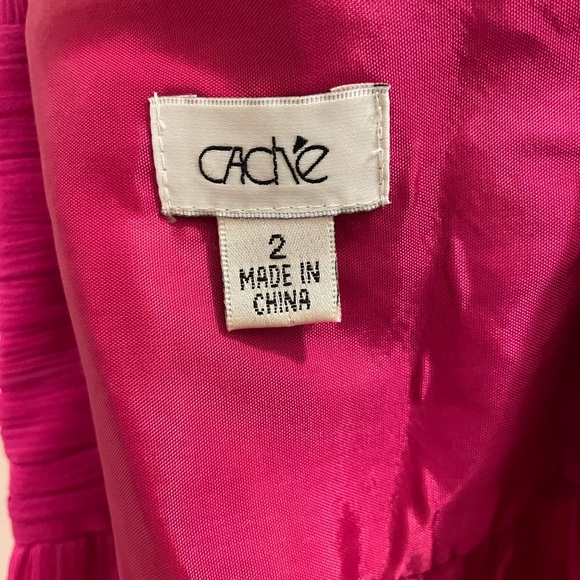 Pink Chiffon Floor Length Gown - Picture 3 of 10